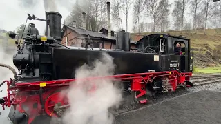 Pressnitztalbahn zu Ostern 2022 - 4x IVK unter Dampf