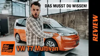 VW T7 Multivan (2021): Noch immer ein ECHTER Bulli?! 🚐🤯 Review | Test | Plug-In Hybrid | Innenraum