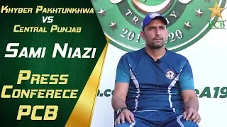 Sami Niazi Press Conference | Khyber Pakhtunkhwa vs Central Punjab | Quaid e Azam Trophy 2019-20