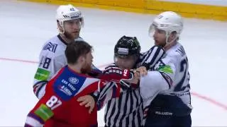 Бой КХЛ: О'Бирн VS Осала / KHL Fight: O'Byrne VS Osala
