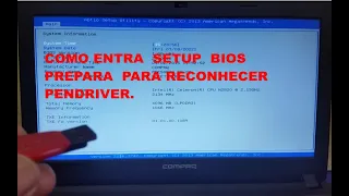 Como configurar a bios para dar boot pelo pendrive USB e pelo DVD .