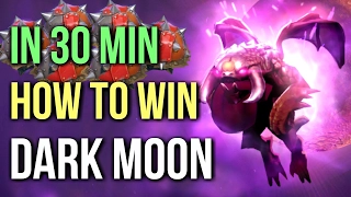 FASTEST HOW TO WIN DARK MOON EVENT DOTA 2 - Easiest Strategy Guide