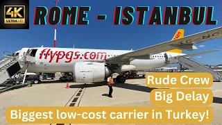 PEGASUS REVIEW | DISGUSTING | Rome - Istanbul | A320Neo