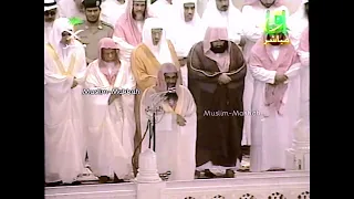 صلاة التراويح من الحرم المكي ليلة 1423/9/12هـ سعود الشريم