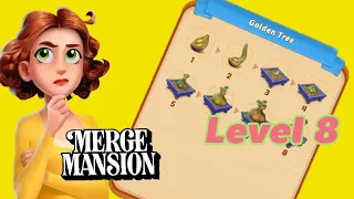 Merge Mansion 🤪🤪Golden Tree Level 8