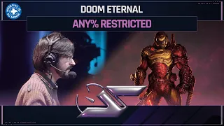 Doom Eternal en Any% Restricted par n0va25 en 1:07:54 | SPEEDONS 2024