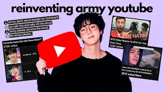 army youtube is a mess