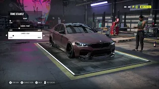 Nfs heat bmw m5 competition 1500hp build must watch logitech g29!!!