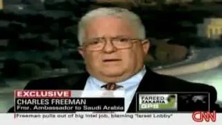 Freeman on 'Israel lobby' - CNN On March 15, 2009 - Part 1