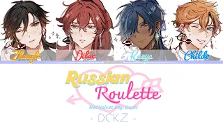 「 Genshin Impact 」DCKZ - Russian Roulette (Red Velvet English cover) [Color Coded Lyrics/Eng]