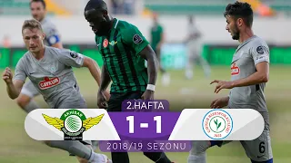 Akhisarspor (1-1) Çaykur Rizespor | 2. Hafta - 2018/19