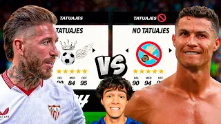 PLAYERS WITH TATTOOS VS PLAYERS WITHOUT TATTOOS IN FC 24!