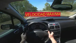 POV | PEUGEOT 307 XS Premium 2.0 A FONDO (215km/h) | Ruta 11, Santa Fé