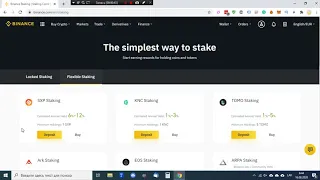 How to stake SXP on Binance (intro)