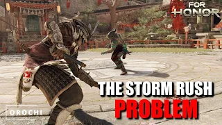 THE STORM RUSH PROBLEM [For Honor] Orochi Gameplay - Danu