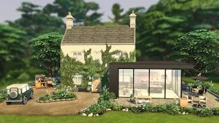 MODERN COTTAGE (Sims 4 Cottage Living) | [No CC] Sims 4 Speed Build