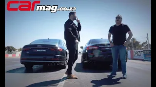 DRAG RACE: Audi S8 Quattro Tiptronic vs Maserati Quattroporte V6