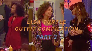 Lisa Turtle Outfit Compilation Part 2 | Saved by the Bell