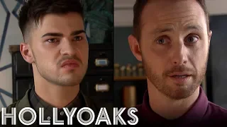 Hollyoaks: James' Reaction