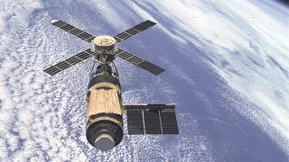 Skylab-1 — вторая орбитальная станция в мире!