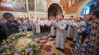 "Апостоли от конец..." піснеспів на погребіння Плащаниці Богородиці