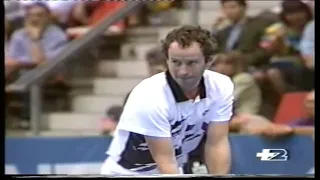 Basel 1991 SF J.McEnroe vs Connors