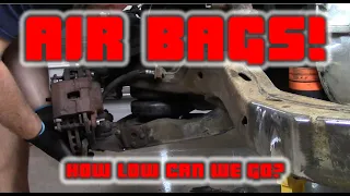 PART 7 - 1952 Chevy 3100 - Front Air Bag Install!