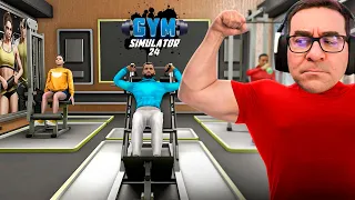 GYM SIMULATOR 24 | COMPREI UM GINÁSIO DE MUSCULAÇÃO