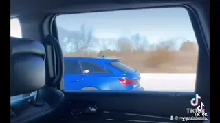 TrackHawk vs Audi Avant RS6