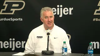 Matt Painter after the Minnesota win (Feb. 15, 2024)