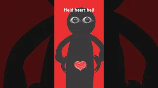 Hellish held heart. A V I #trending #shorts #flipaclip #flipacliphangout #scary #heart #animation