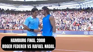 Roger Federer vs Rafael Nadal | Hamburg Final 2008 (HD)