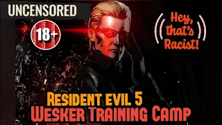 Wesker being a bit racist with the majinis - Resident Evil 5 remake edition