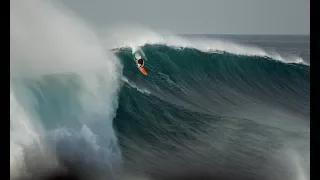 Big wave world tour wipeout surfing Nazare | Think Bigger : Ep.1