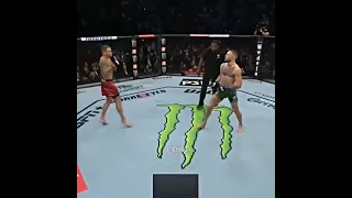 McGregor vs poirier broken leg