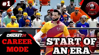 #1 CRICKET 24 MY CAREER MODE || CLUB CRICKET DEBUT! and Much More With Trending Gamer