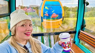 The Disney Skyliner Temp Closure - Let’s Take a FULL Ride! Fun Facts, Art of Animation, Riviera&more