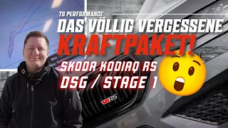 WAS FÜR EIN SPRUNG!!! SKODA KODIAQ RS LÄSST UNS STAUNEN