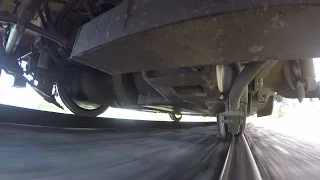 GoPro - Колесо на рельсе / Wheel on a rail