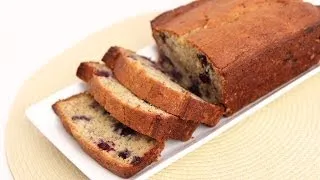 Blueberry Banana Bread Recipe - Laura Vitale - Laura in the Kitchen Episode 736