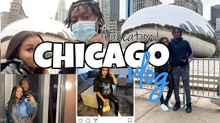 CHICAGO VLOG | First Time In Chicago with bae | Anniversary Trip