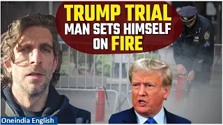 Who Was Max Azzarello? U.S. Man Who Set Self On Fire Before Trump Hush Money Trial | Oneindia News