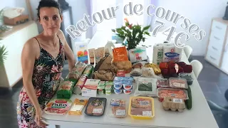 Retour de courses | Grand frais & Leclerc | J'ai dépassé mon budget ! 😬