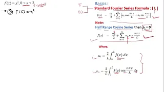 Half Range Cosine Series | Fourier Series | Problem 2 | 0 to L