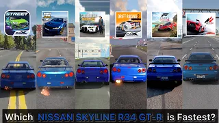 Nissan GT-R in CarX Street, Drive Zone Online, Carparking Multiplayer, CarX Drift Racing 2, FH5, AC