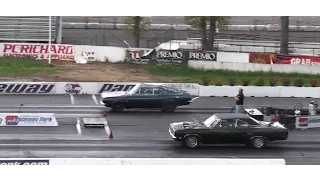 1969 383 BARRACUDA vs 1970 440 GTX