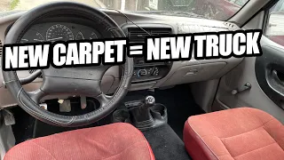 NO MORE MOLD! My $800 Ranger gets FRESH carpet! (and it's a nightmare)