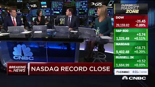 Nasdaq closes at record high even amid coronavirus scare