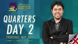 $1.5M Meltwater Champions Chess Tour: FTX Crypto Cup | QF Day 2 | Peter Leko & Tania Sachdev