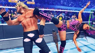 WWE 2k23: Dolph Ziggler vs Dakota Kai, intergender wrestling mixed match